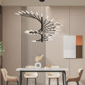 Iron and acrylic spiral sputnik chandelier, main product view