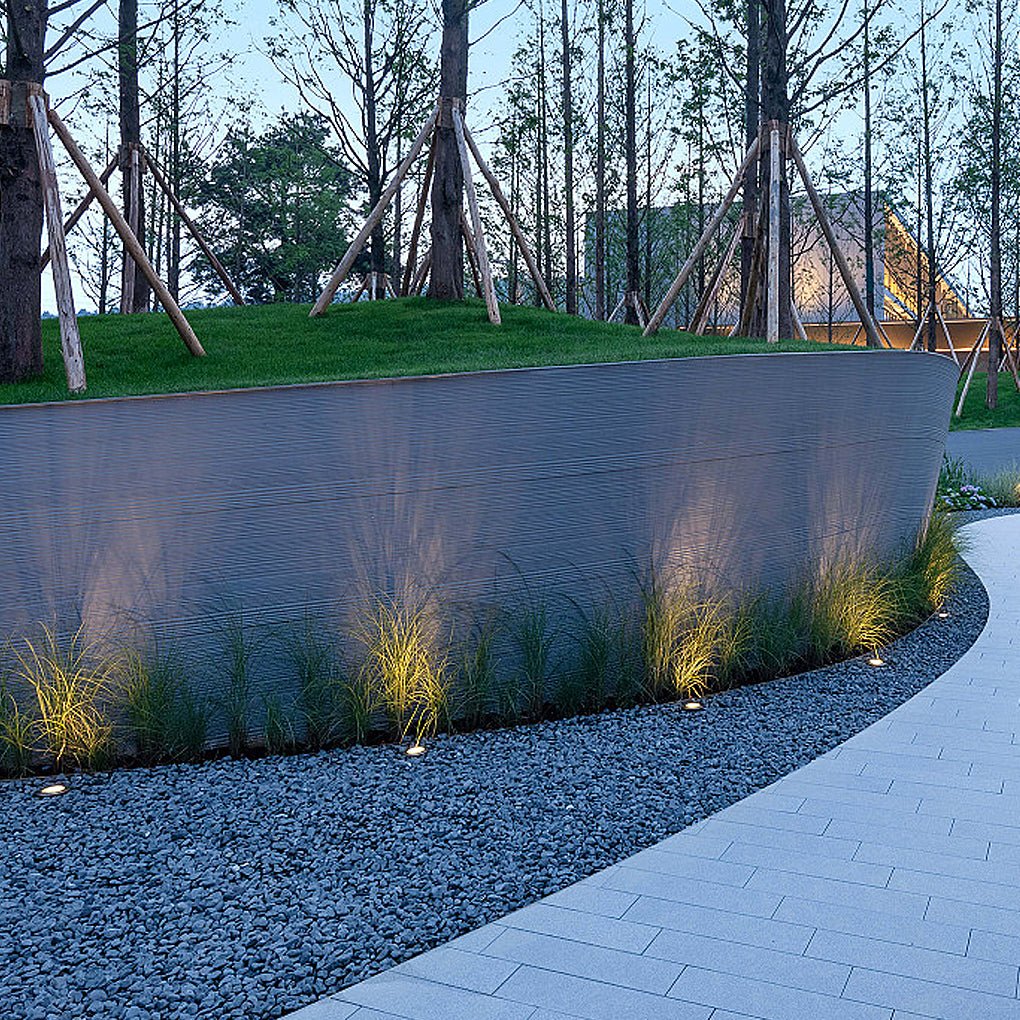 In-Ground Paver Lights, Recessed Stainless Steel Waterproof LED Deck and Path Lighting, IP67 Rated Set