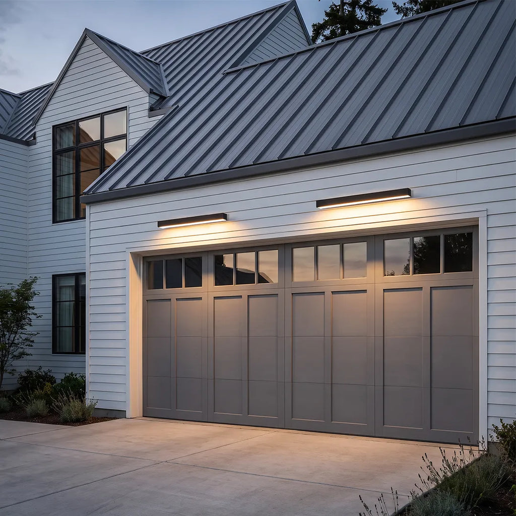 Modern Porch Light Fixture, Waterproof Die-Cast Aluminum LED Door Light for Entryways and House Numbers, Four Lengths