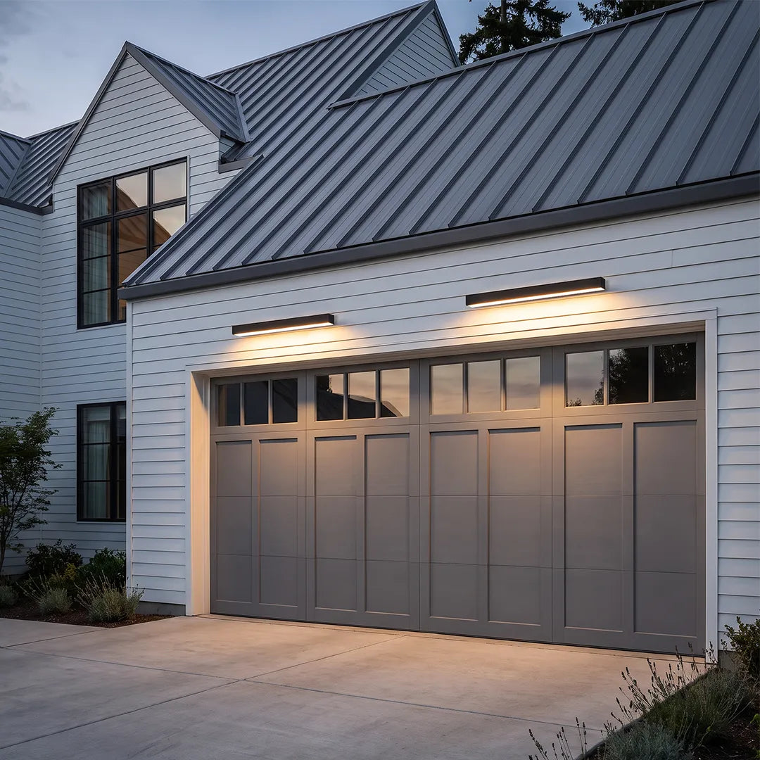 Modern Porch Light Fixture, Waterproof Die-Cast Aluminum LED Door Light for Entryways and House Numbers, Four Lengths