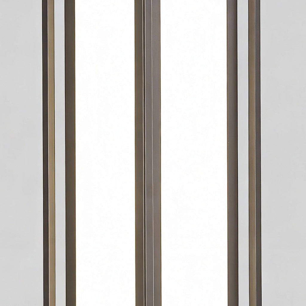 Outdoor Bollard Light, Stainless Steel Waterproof LED Lawn and Pathway Column Lamp, Four Heights for Layered Landscapes