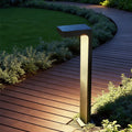 L-shaped aluminum landscape path light, main product view
