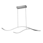 Wavy LED linear pendant light, twentieth product view
