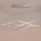 Wavy curved LED linear light, sixteenth product view