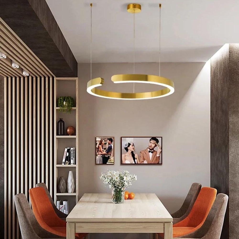 Open ring LED pendant light, further catalogue view