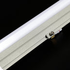 Metal clip being used to install the LED strip
