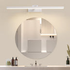 Bath bar vanity light in a luxury bathroom setting