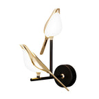 Double bird version of the wall light with two figures