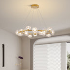 Bubble chandelier giving sophisticated ambient light