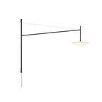 Cantilever wall lamp with a cone shade, product view