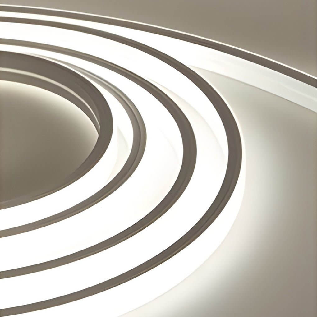 Outdoor LED Step Lighting Strip, Flexible Silicone Waterproof Light for Stairs and Pathways, Cuttable High-CRI Low Voltage