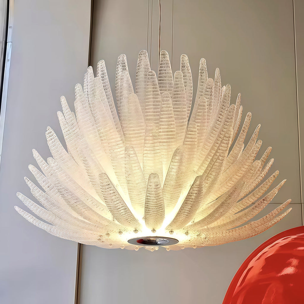 Modern art deco ceiling light in a luxury home space