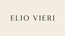 Elio Vieri wordmark logo, charcoal on ivory