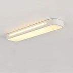Long oval LED flush mount ceiling light, second product view
