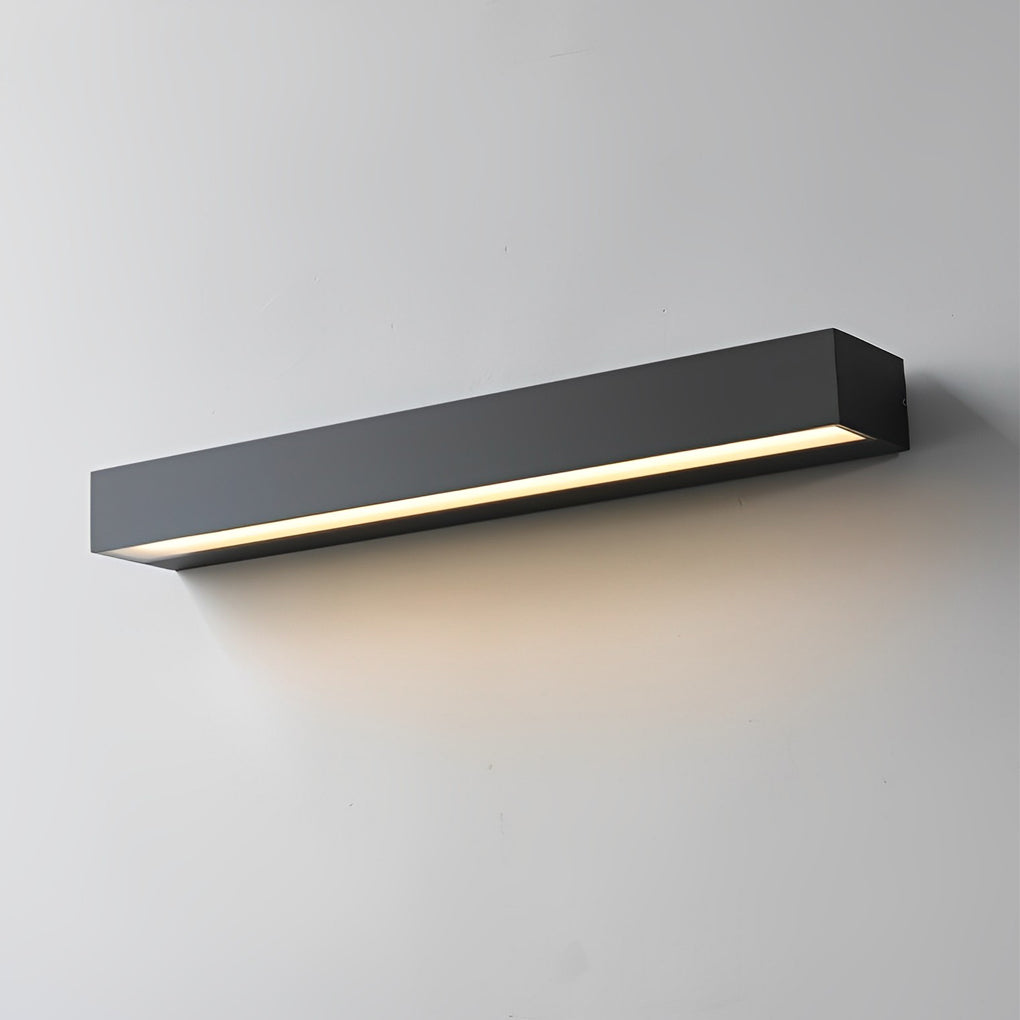 Modern Porch Light Fixture, Waterproof Die-Cast Aluminum LED Door Light for Entryways and House Numbers, Four Lengths