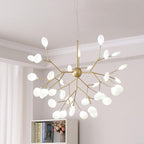 Gold 36-light sputnik chandelier, second product view