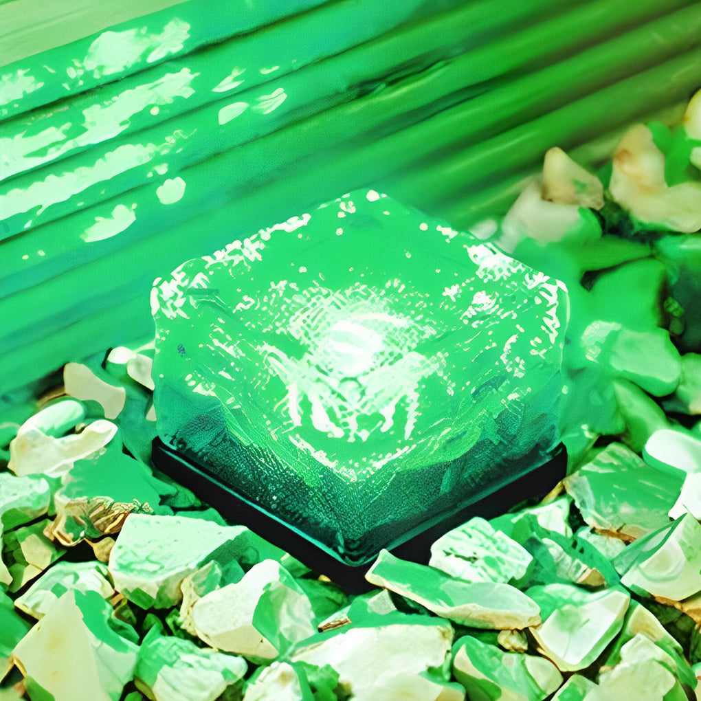 Solar Ice Cube Lights, Crystal-Look Outdoor Step and Path Lights for Decks, Gardens and Pool Surrounds, Sets of 4 to 30