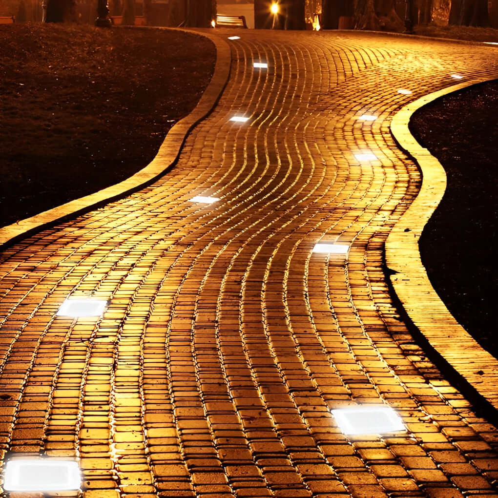 Solar Ice Cube Lights, Crystal-Look Outdoor Step and Path Lights for Decks, Gardens and Pool Surrounds, Sets of 4 to 30