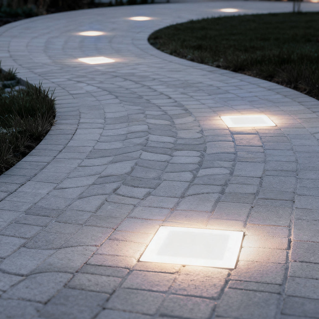Solar Ice Cube Lights, Crystal-Look Outdoor Step and Path Lights for Decks, Gardens and Pool Surrounds, Sets of 4 to 30