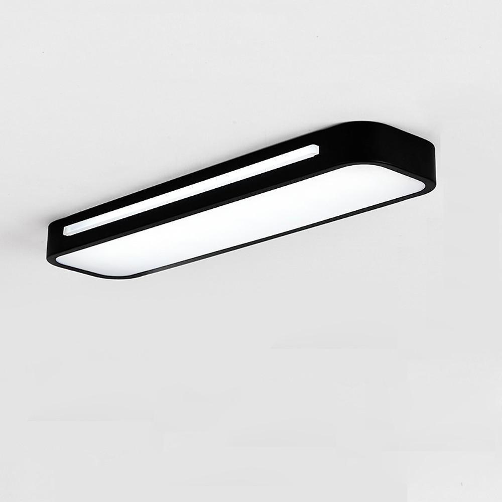 Long oval LED flush mount ceiling light, fifth product view