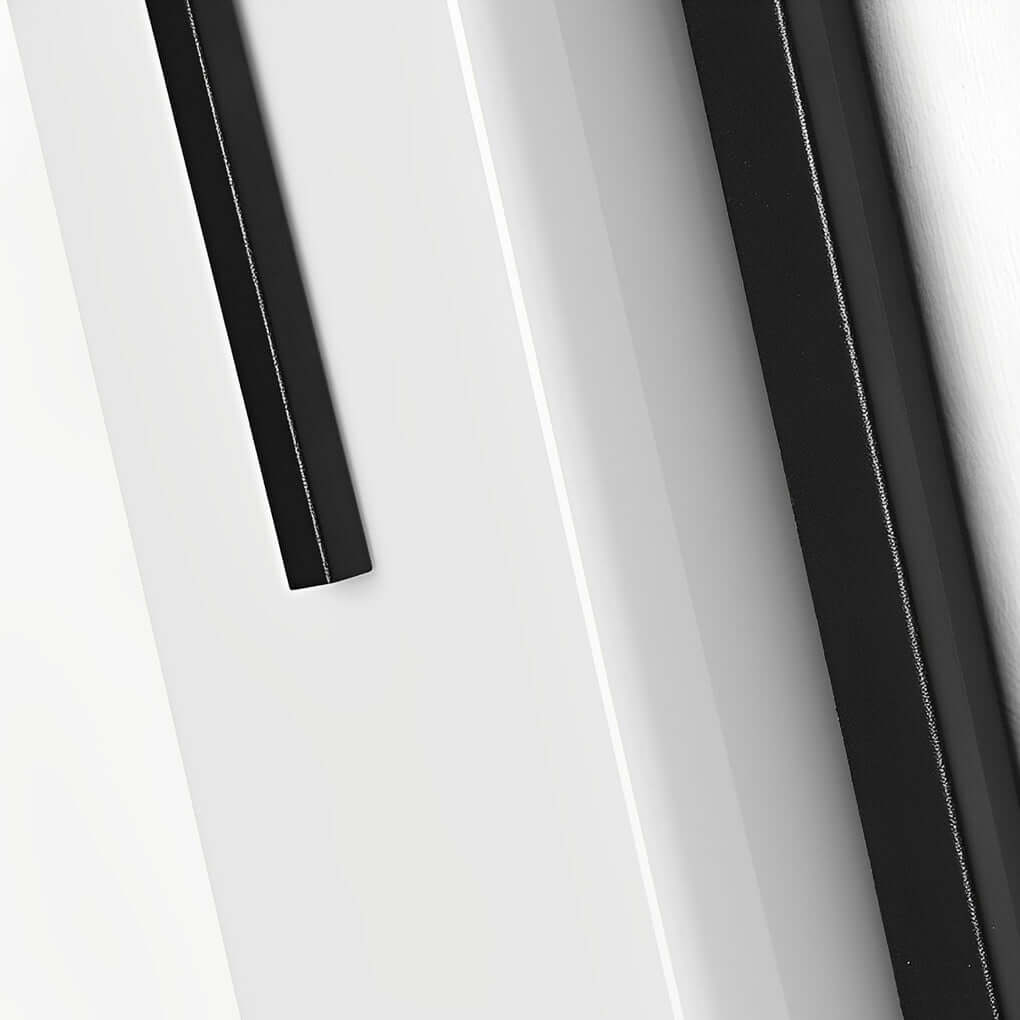 Large Outdoor Wall Light, Stainless Steel Waterproof LED Sconce for Facades and Entrances, Statement Column of Light