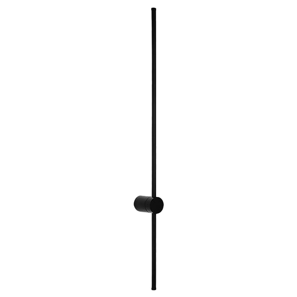 Ultra-Thin Linear LED Wall Light, Nordic Aluminum Sconce in Black or Gold for Bedrooms and Hallways, Five Lengths