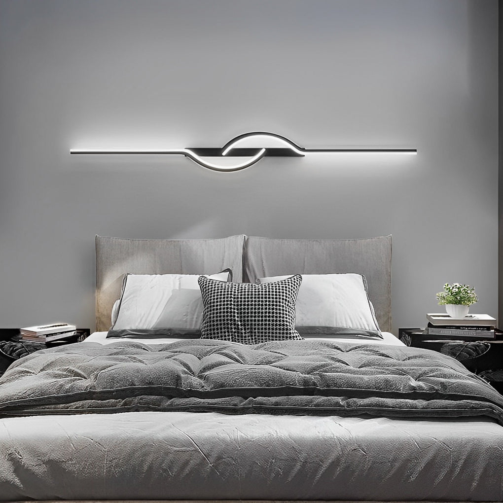 Close-up detail of the diffused LED light bar