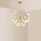 Gold 36-light sputnik chandelier, third product view