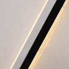 Dual-strip LED wall lamp, final plain product view