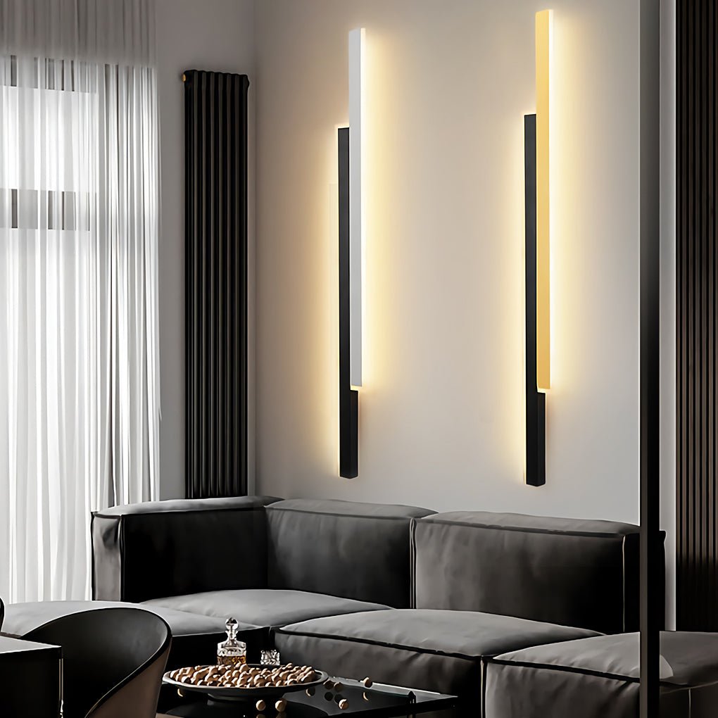 Nordic wall lamp shown in a side product view