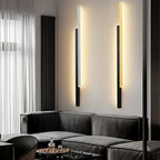 Nordic wall lamp shown in a side product view