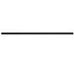 Black aluminum linear LED wall sconce, eighth product view
