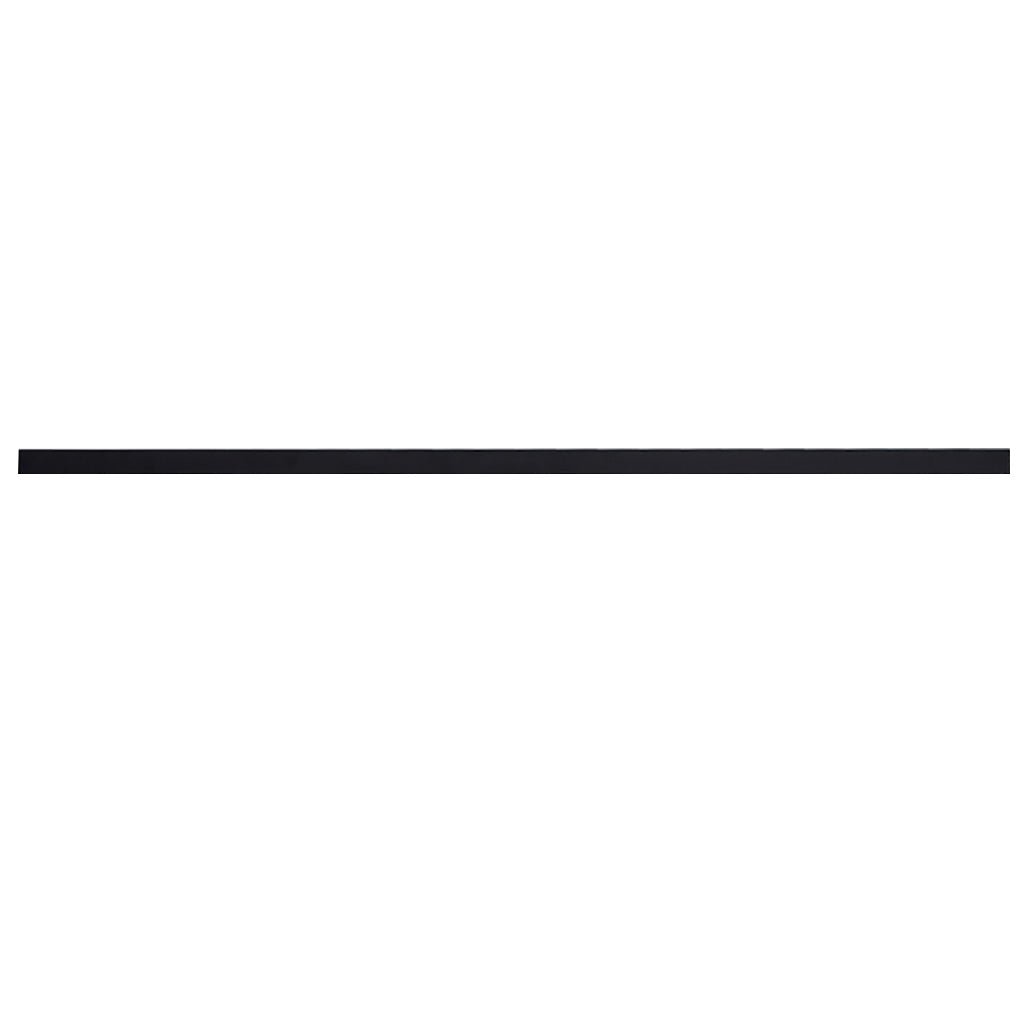 Modern Linear Wall Sconce, Black Aluminum LED Ambient Light Bar for Hallways and Living Rooms, Dimmable High-CRI Glow