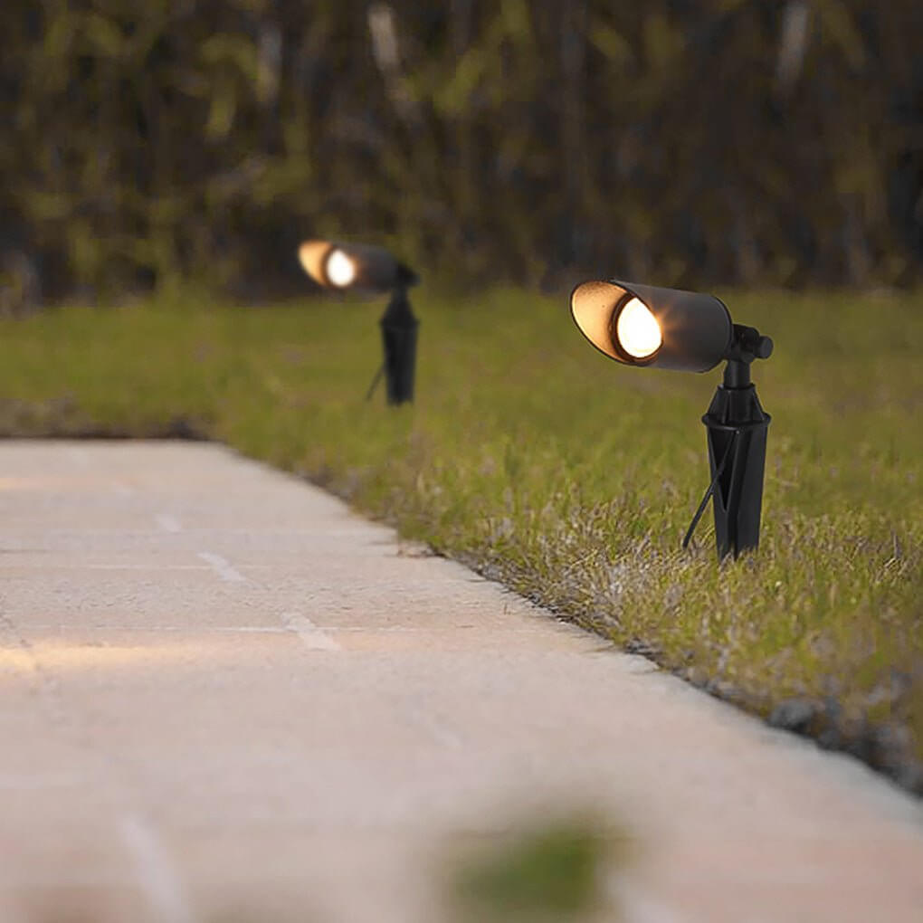 Outdoor Landscape Spotlight, Adjustable LED Tree and Garden Uplight for Courtyards and Paths, Waterproof Die-Cast Aluminum