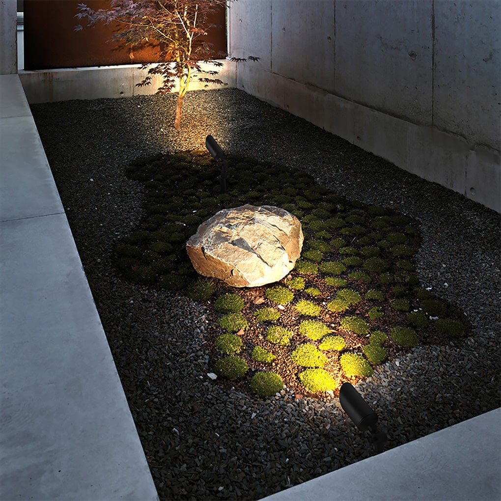 Outdoor Landscape Spotlight, Adjustable LED Tree and Garden Uplight for Courtyards and Paths, Waterproof Die-Cast Aluminum