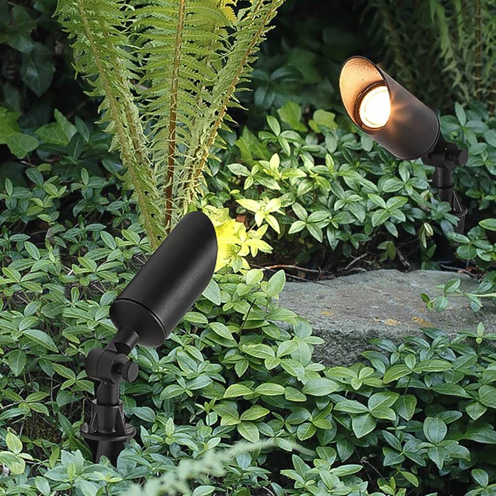Outdoor Landscape Spotlight, Adjustable LED Tree and Garden Uplight for Courtyards and Paths, Waterproof Die-Cast Aluminum