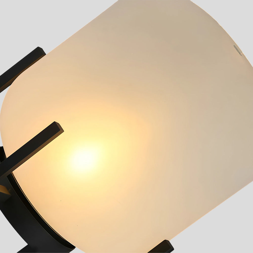 Modern Outdoor Lantern with Handle, Stainless Steel Waterproof LED Portable Light for Patio and Garden, Solar or USB Charging