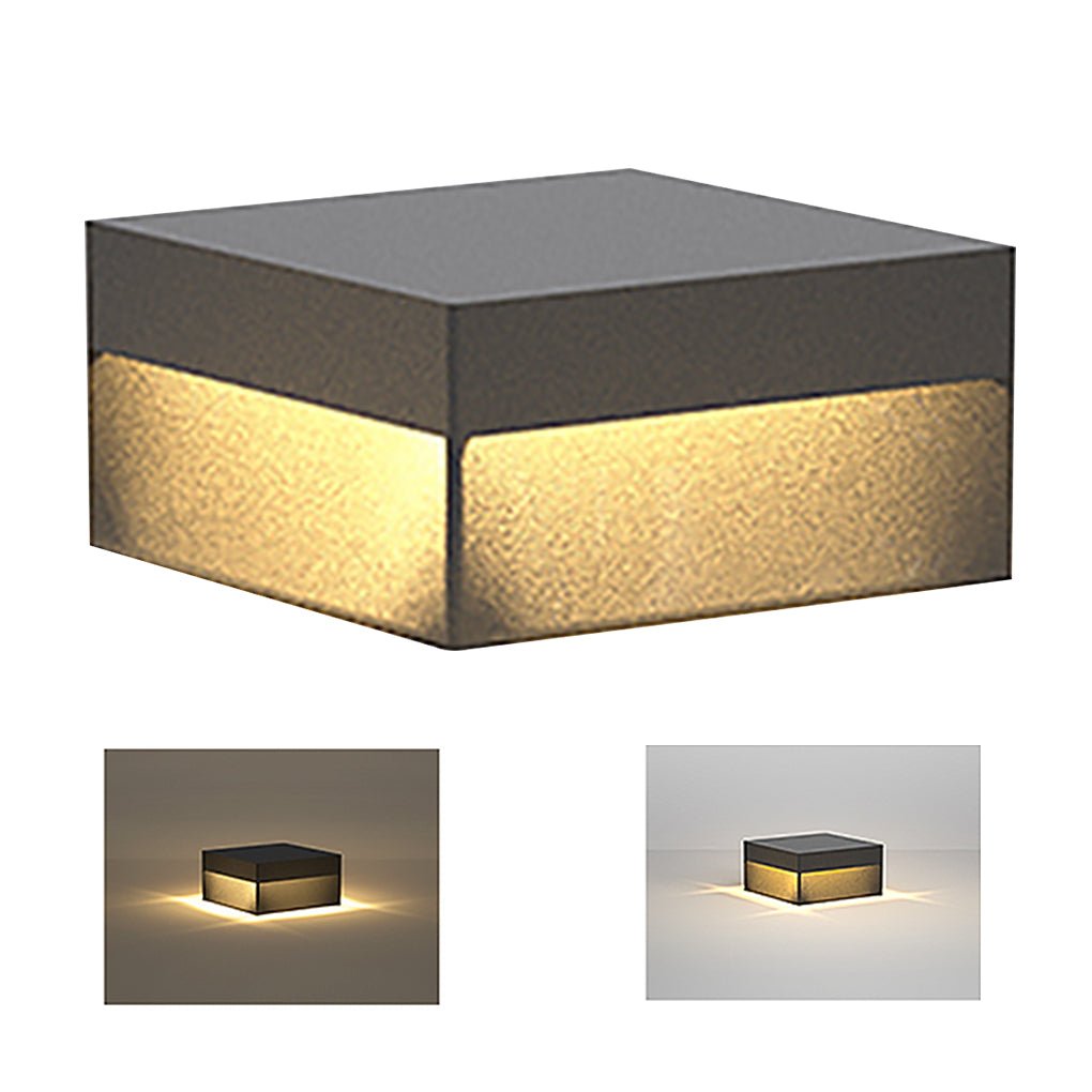 Outdoor fence cap lamp, additional catalogue product view