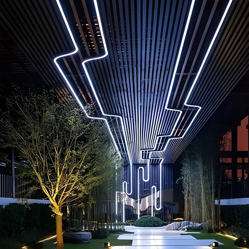 Waterproof LED Strip Light, Silicone-Encased Cuttable Flexible Rope for Outdoor and Indoor Accent Lighting, Three Beam Styles and Color Temperatures