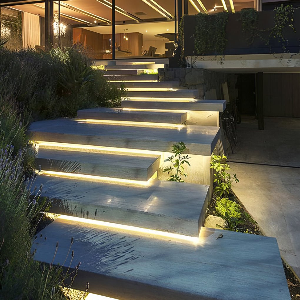 Waterproof LED Strip Light, Silicone-Encased Cuttable Flexible Rope for Outdoor and Indoor Accent Lighting, Three Beam Styles and Color Temperatures
