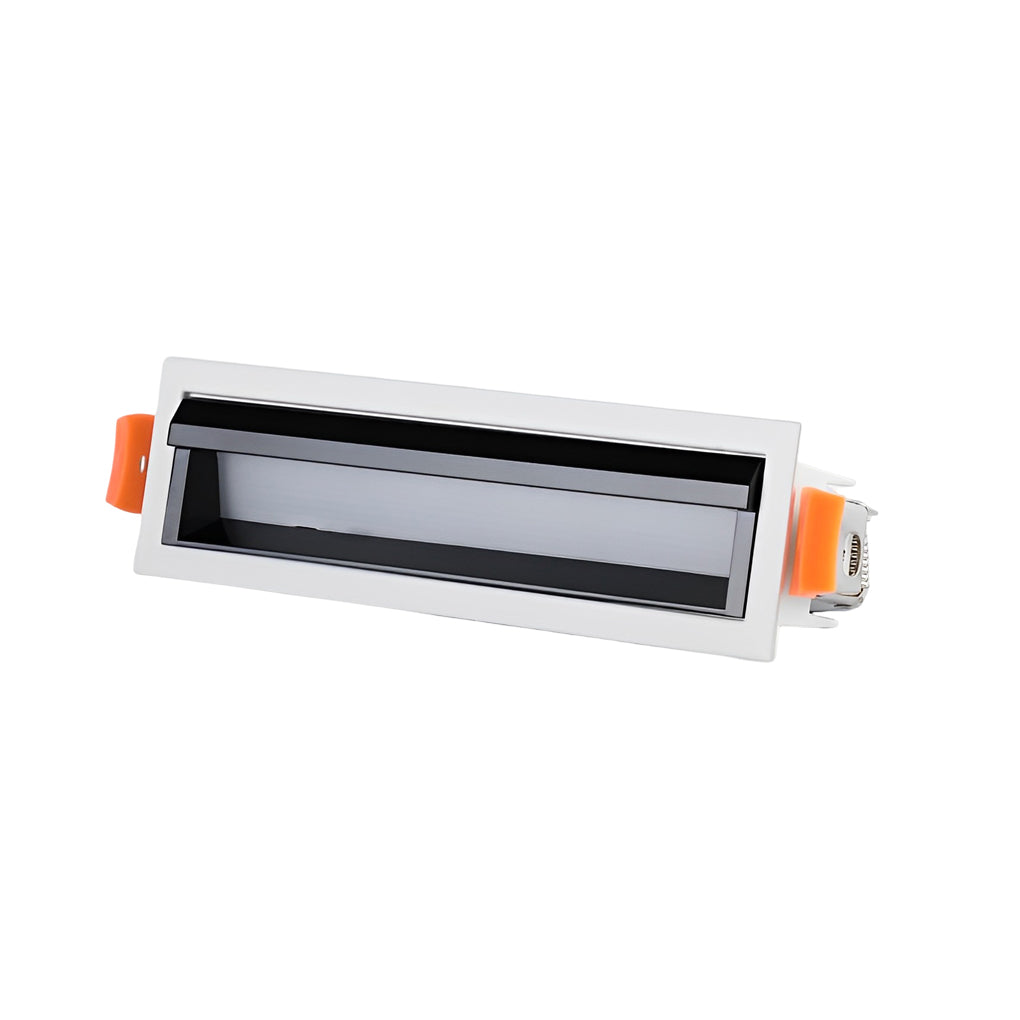Single recessed spotlight module shown on its own
