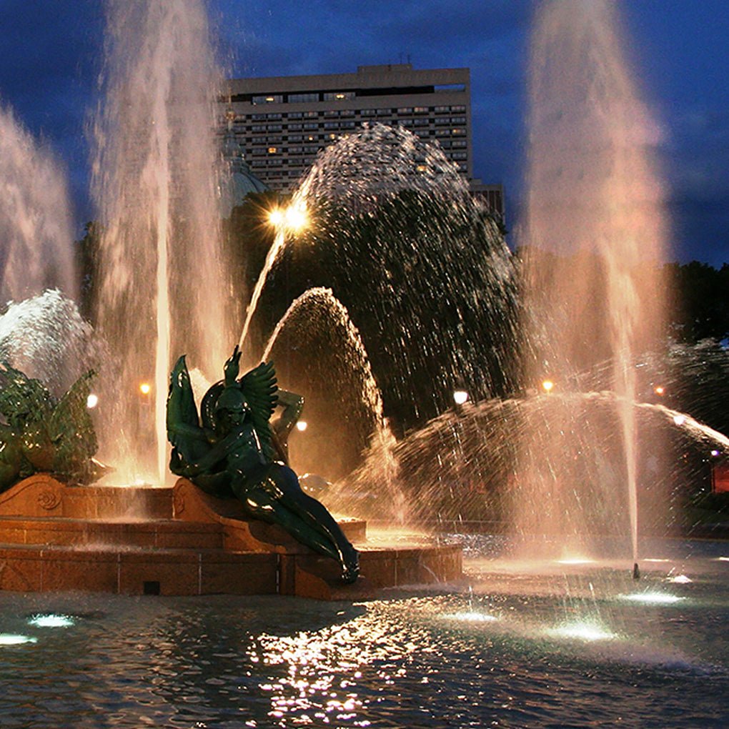 Underwater Fountain Light, Stainless Steel Waterproof LED Pool and Pond Lamp, White, Warm or RGB Color Options