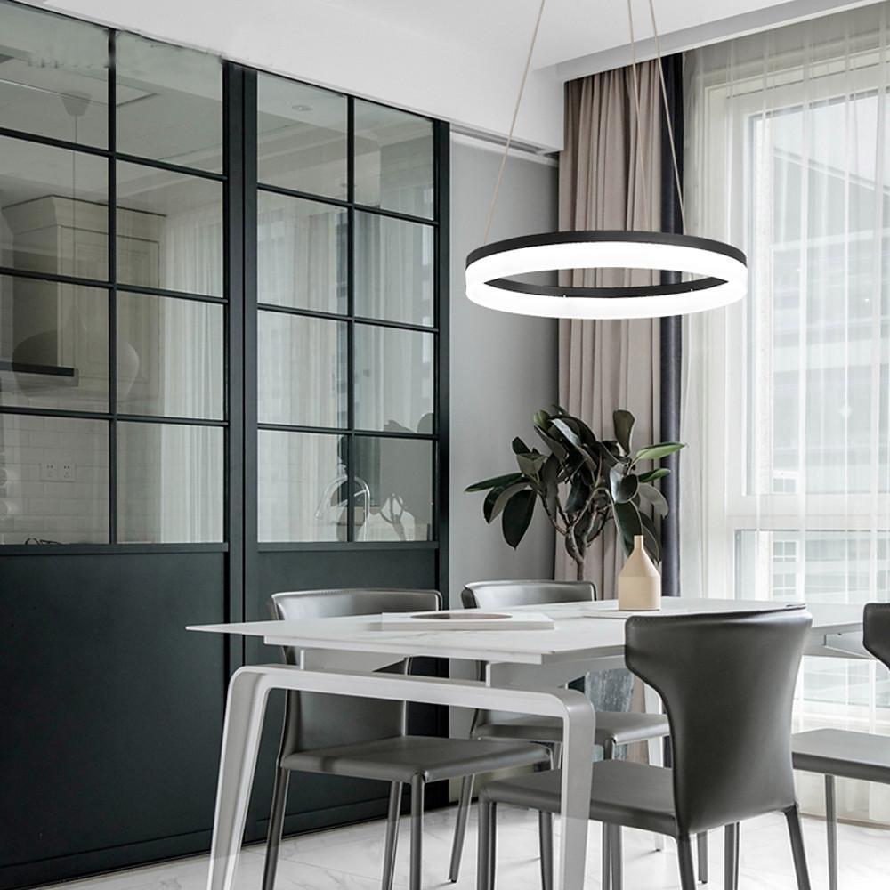 Ring pendant light shown in an alternative product view
