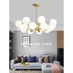 Globe cluster pendant light, third product view