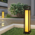 Outdoor Bollard Light, Stainless Steel Waterproof LED Lawn and Pathway Column Lamp, Four Heights for Layered Landscapes