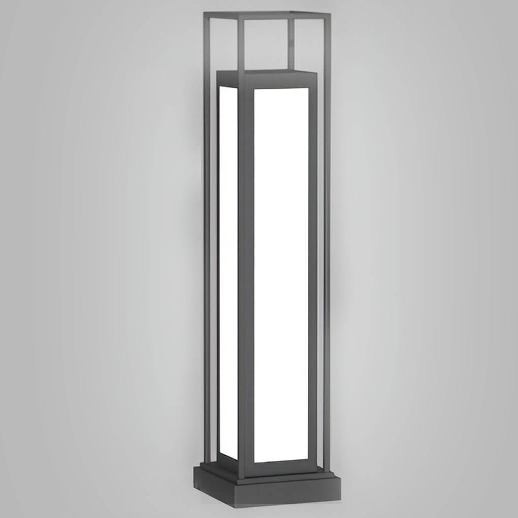 Outdoor Bollard Light, Stainless Steel Waterproof LED Lawn and Pathway Column Lamp, Four Heights for Layered Landscapes
