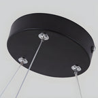 Detail of the ceiling canopy of the Y-shaped light