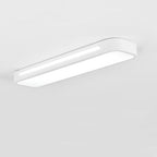 Long oval LED flush mount ceiling light, fourth product view