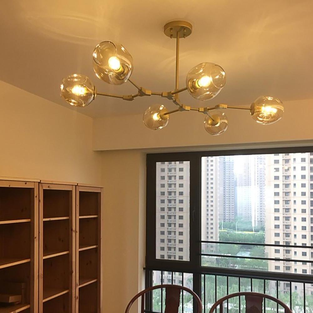 Sputnik molecule chandelier viewed from a different angle